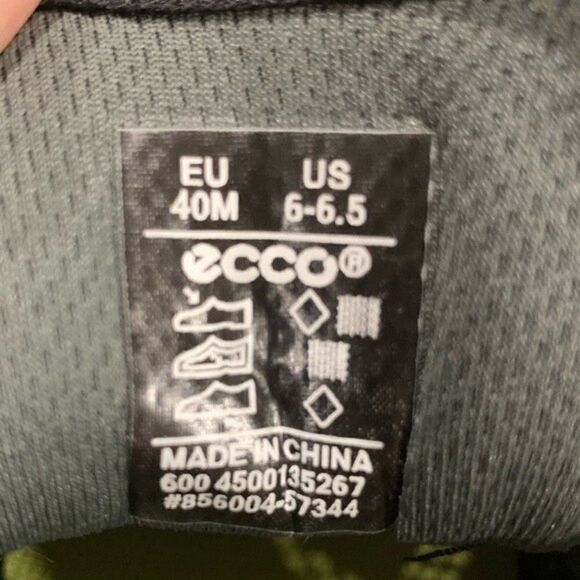 Ecco Mens Ultra Terrain 1-1 Lightweight Mesh Vented Hiking Shoe Sz 6.5 - Picture 3 of 7